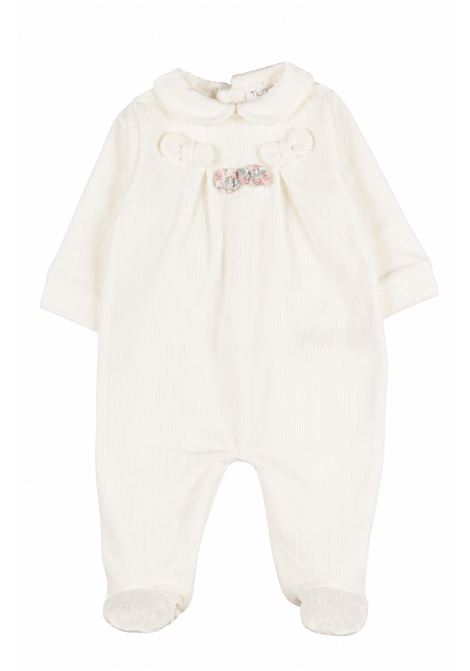 Tutina con fiocchi NANAN | I26419OFF WHITE